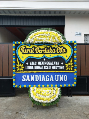 Papan Bunga Duka di Tabunganen