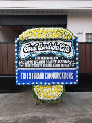 Papan Bunga Duka di Tabunganen